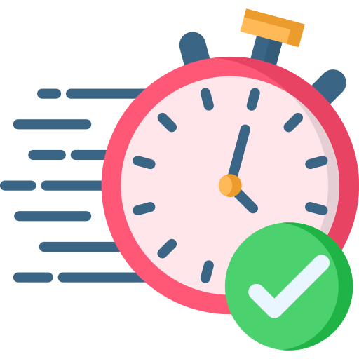 سرعة الاستجابة والالتزام بالمواعيد